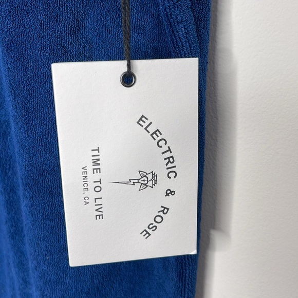 Electric & Rose Time to Live Tunic Dress Navy Blue size XS - Picture 2 of 8